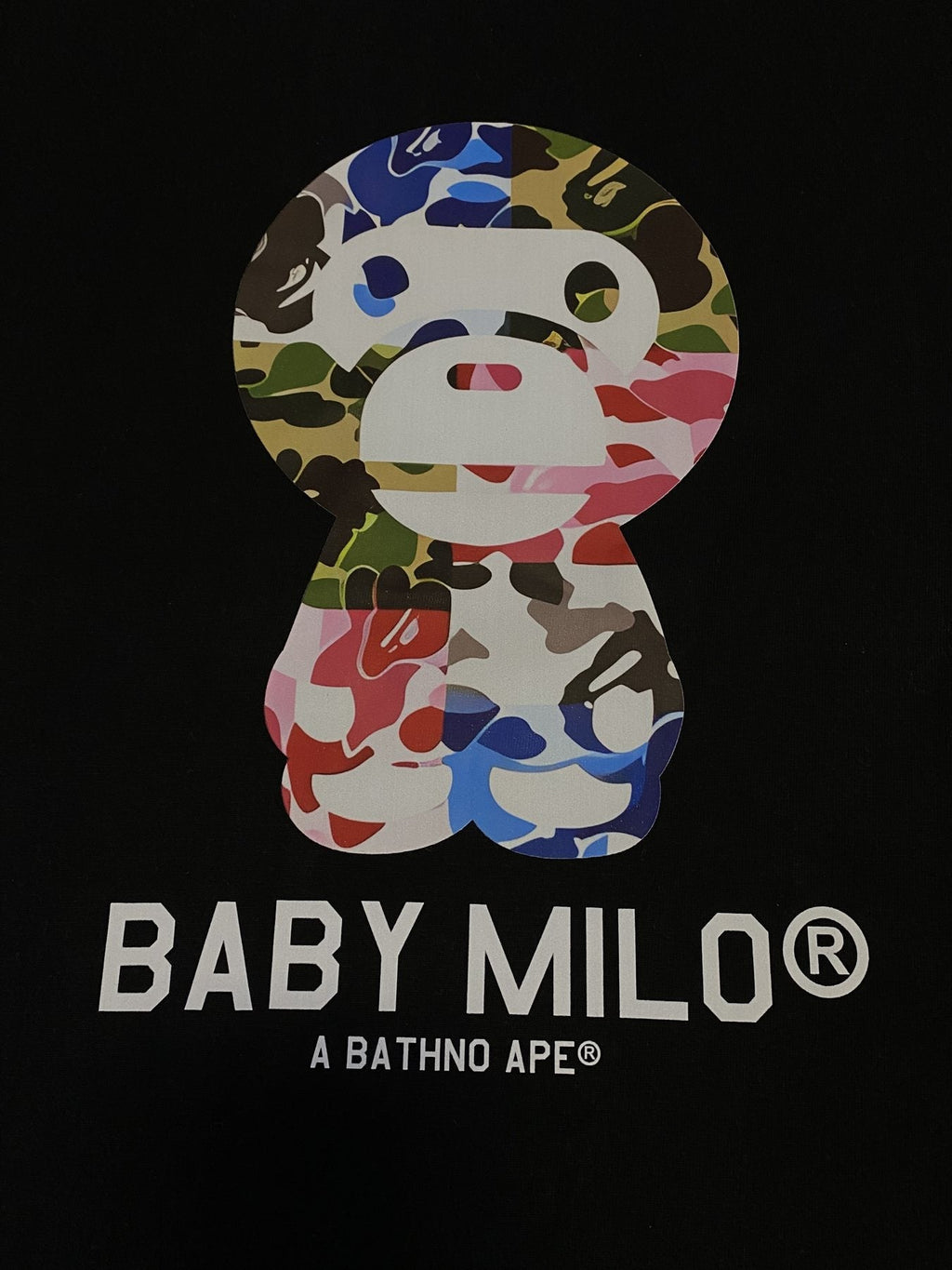 BAPE Baby Milo Graphic T-Shirt — detail