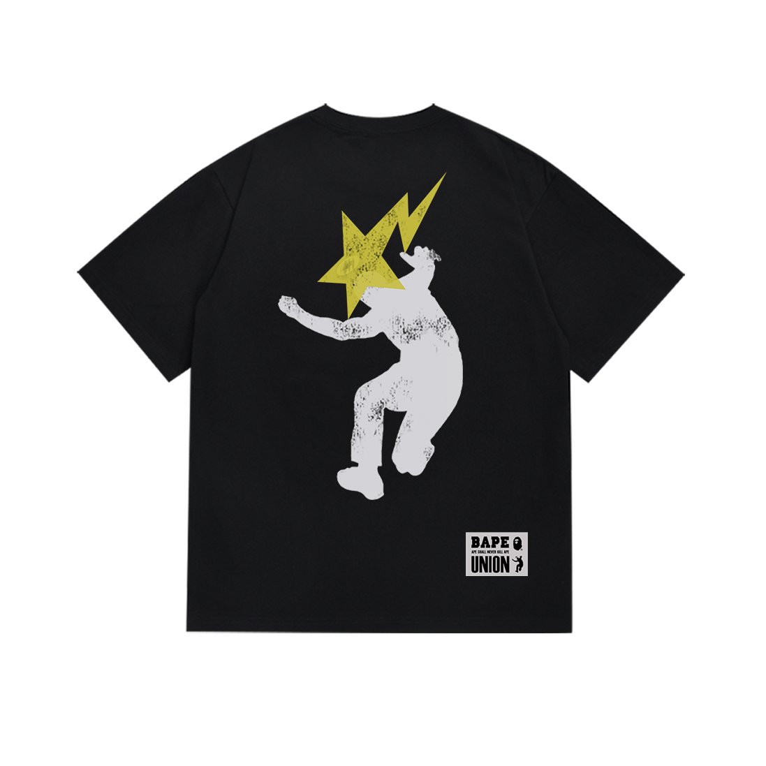 BAPE Front and Back Graphic T-Shirt — back