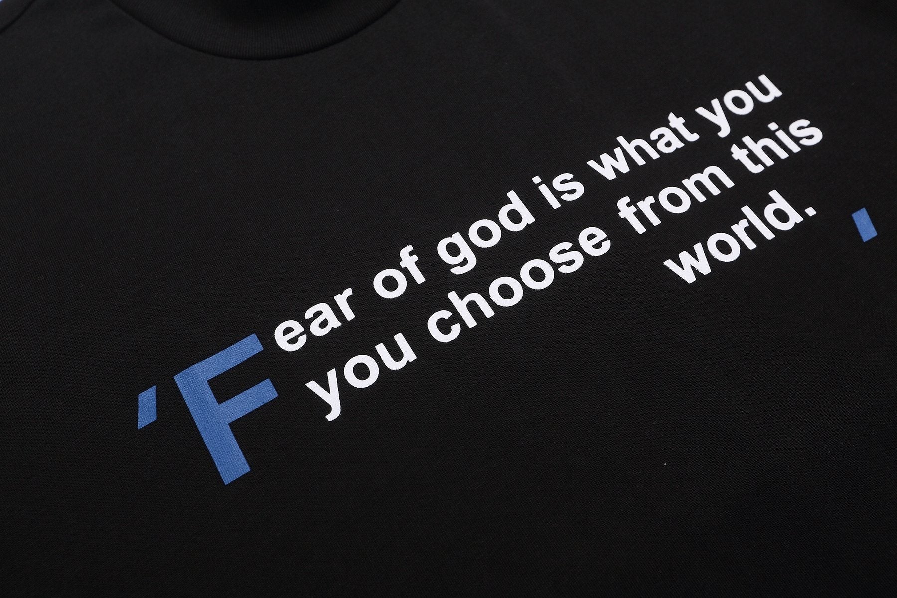 ESSENTIALS Text Graphic Short-Sleeve T-Shirt — detail