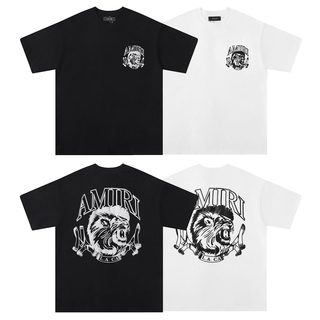 AMIRI Lion Head Graphic T-Shirt — context