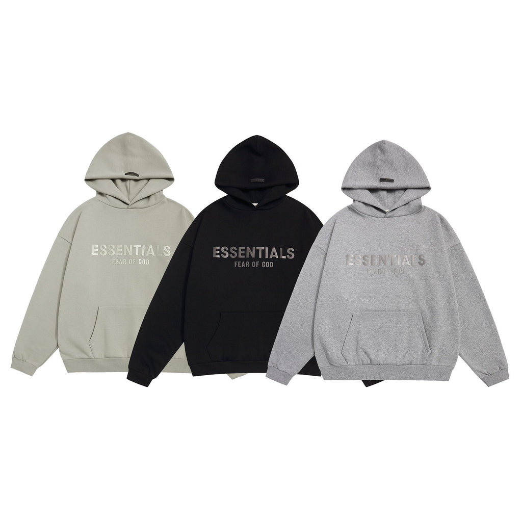 ESSENTIALS FEAR OF GOD Pullover Graphic Hoodie — comparison