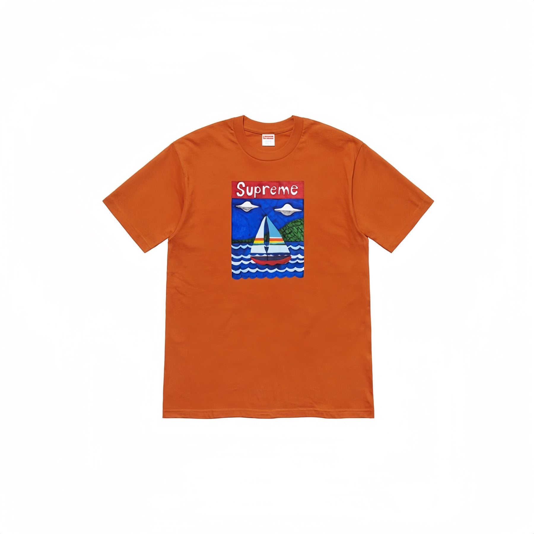 Supreme Sailboat Graphic T-Shirt — front