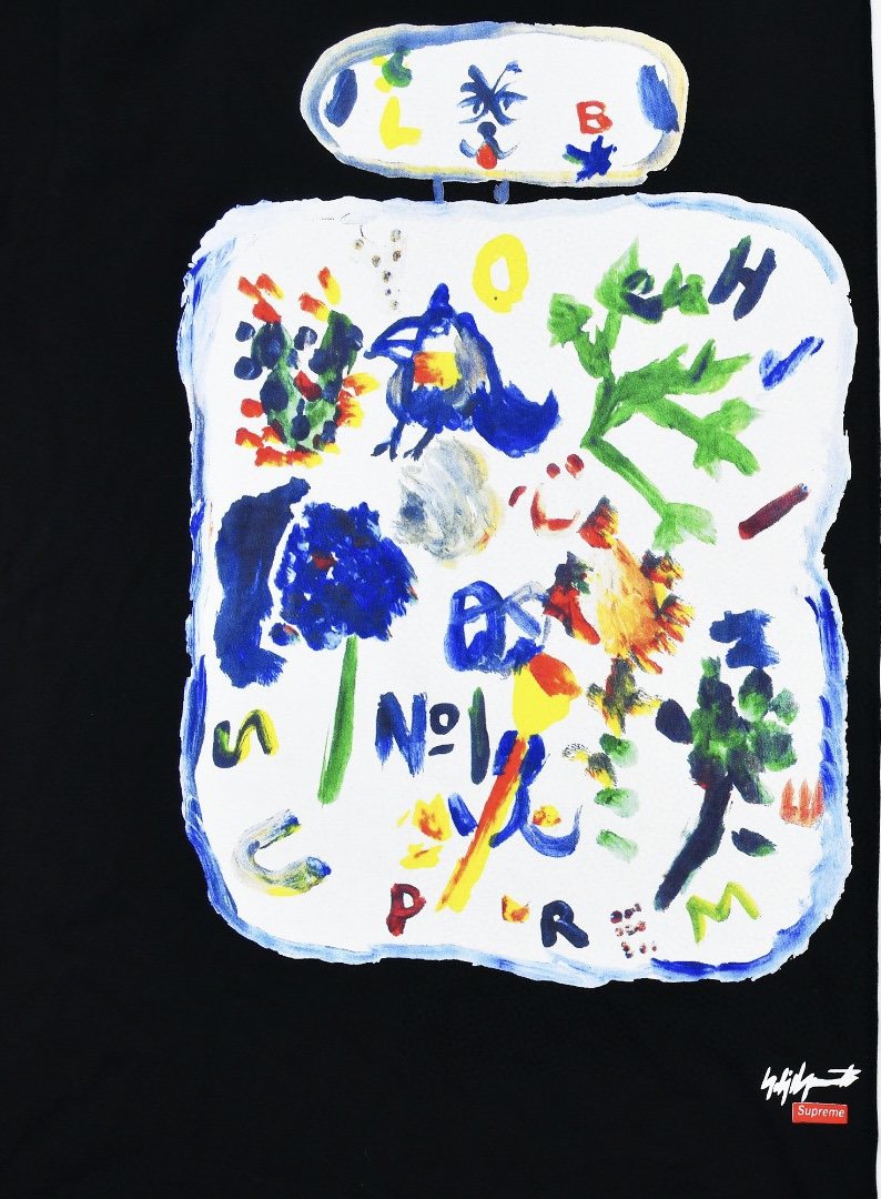 Supreme Paint Graphic Short-Sleeve T-Shirt — detail