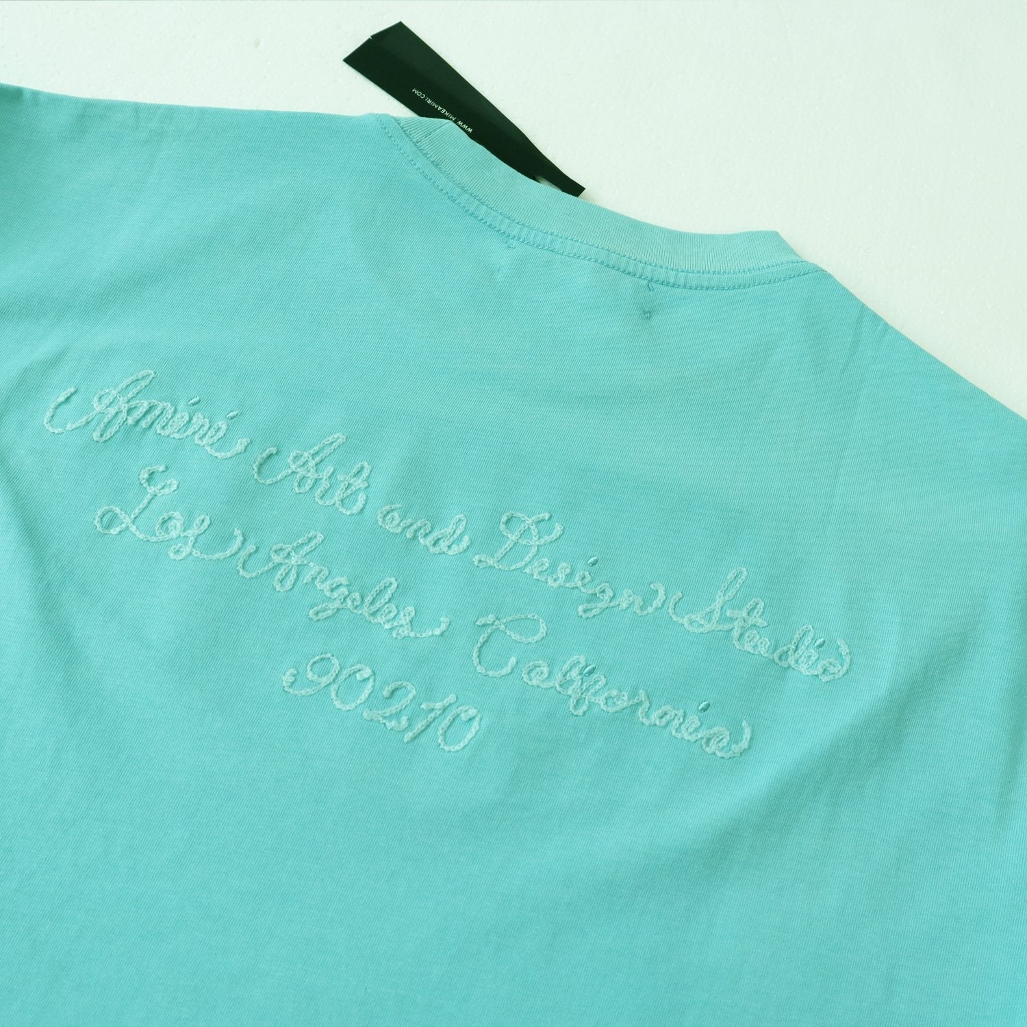 AMIRI Design Studio Paint-Splatter T-Shirt — detail