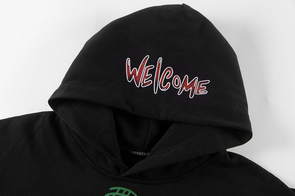 Chrome Hearts Cross Graphic Pullover Hoodie - Black — detail