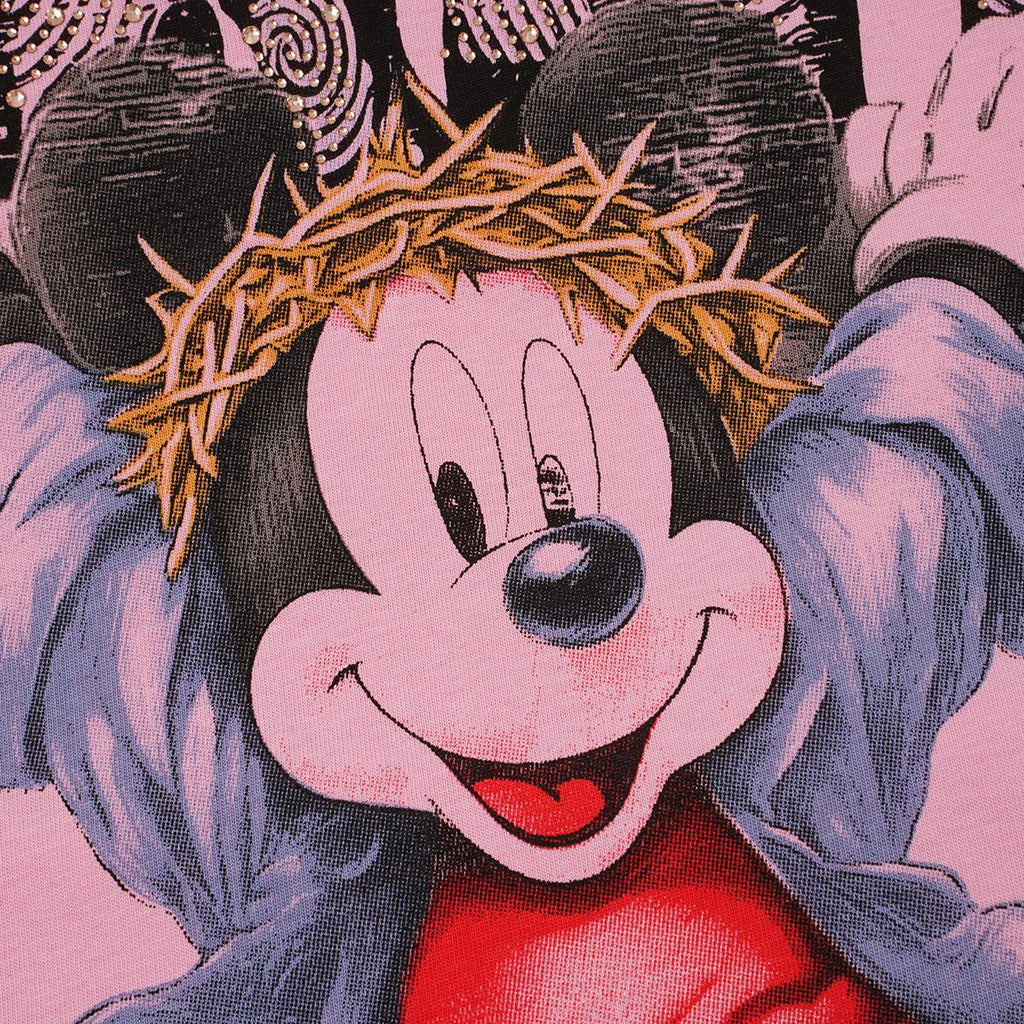 SAINT Dreams Rhinestone Graphic T-Shirt — detail