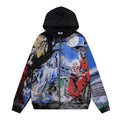 VALE USA Ghost Halloween Graphic Zip-Up Hoodie — hero