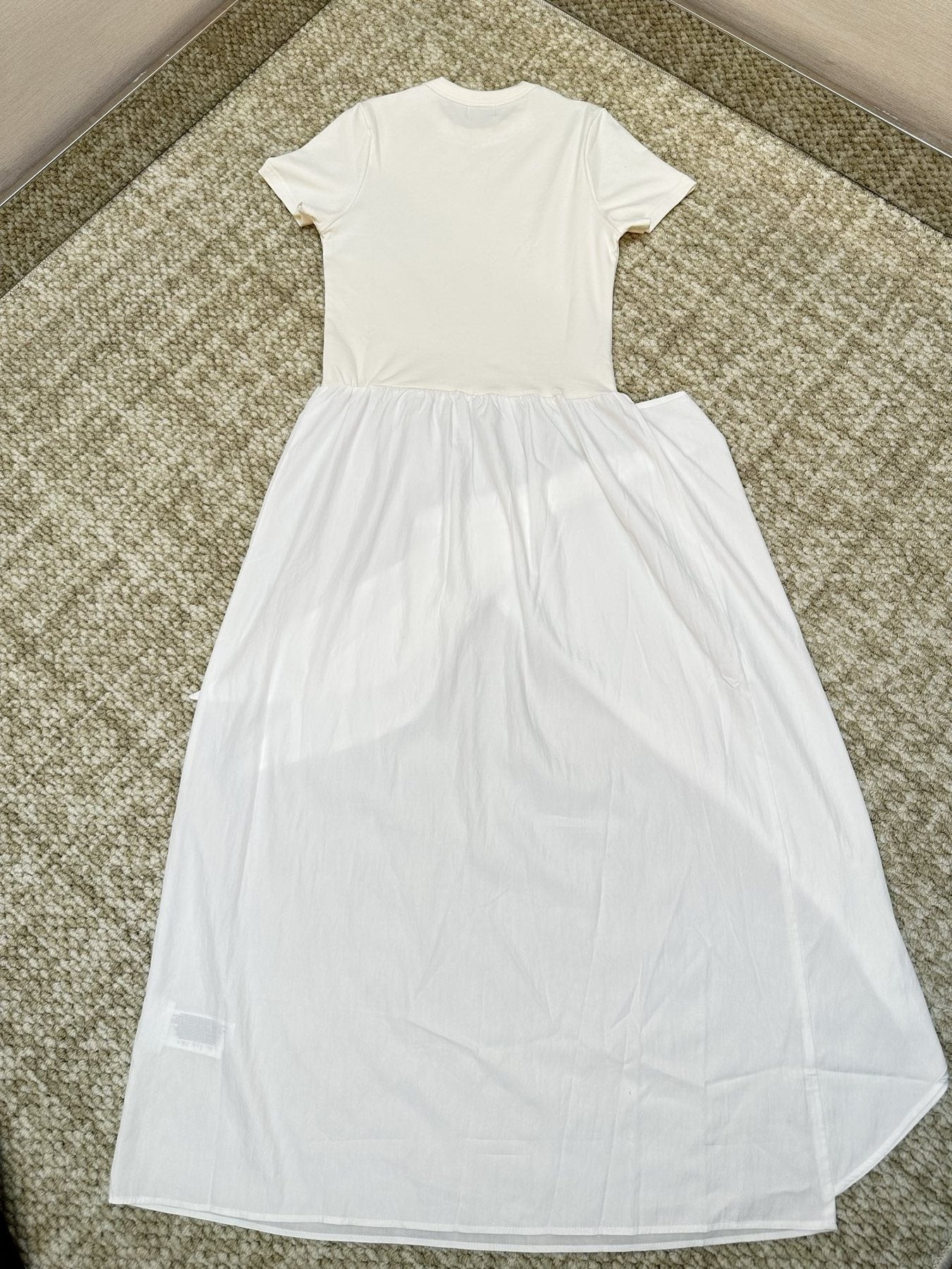 Test2-Ralph Lauren Short-Sleeve Faux-Wrap Tie Midi Dress — back